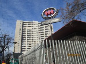 arriendo depto. 1 dormitorio metro lourdes