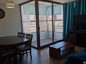 Arriendo luminoso departamento amoblado 3D2B en Edificio Alto Calama