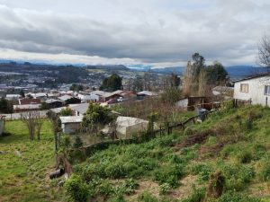 Se vende sitio urbano Panguipulli con vista al volcán Villarrica, agua, alcantarillado