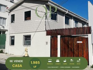 Se Vende Casa 2h1b+oficina, Cerro Ohiggins, Valparaíso