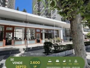 Se Vende Depto 1h1b Bicentenario 2, Centro De Viña Del Mar